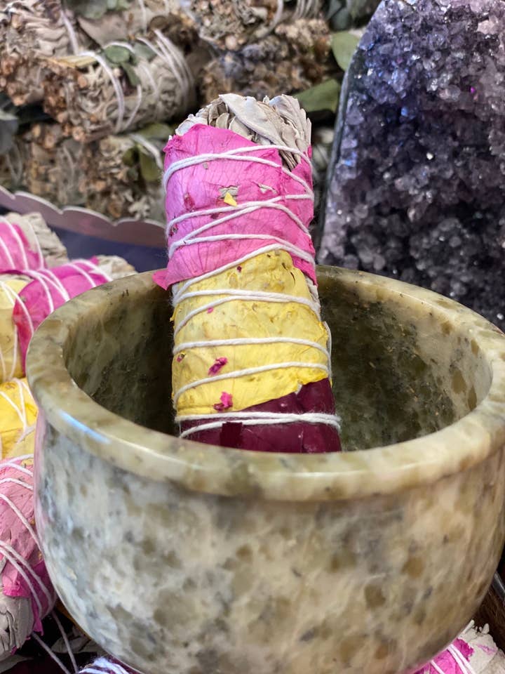 Rose White Sage for wholesale by Earth Potions