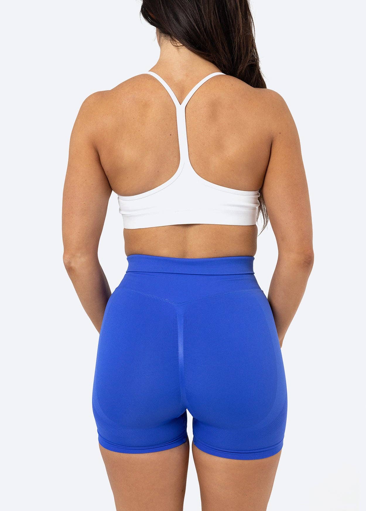 Skelcore - Wholesale Athletic Shorts - Women's - Skelcore Women's Ruched Seamless Mid-Length Short1