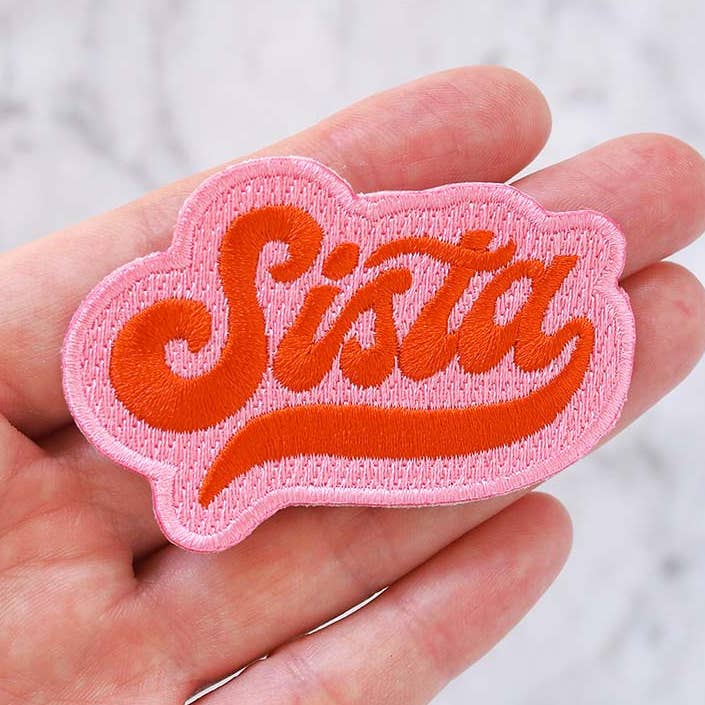 Emblema Termocolante "Sista" por atacado de Lolita Picco