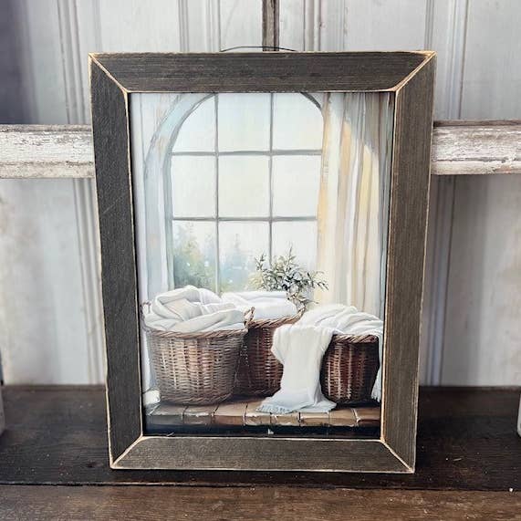 HMK655L Dipinto del Giorno del Bucato per la vendita all'ingrosso da parte di JanMichaels Art & Home