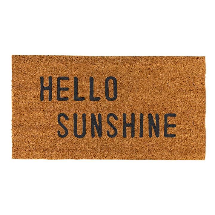 Santa Barbara Design Studio by Creative Brands - Wholesale Door Mat - Face to Face Doormat - Hello Sunshine