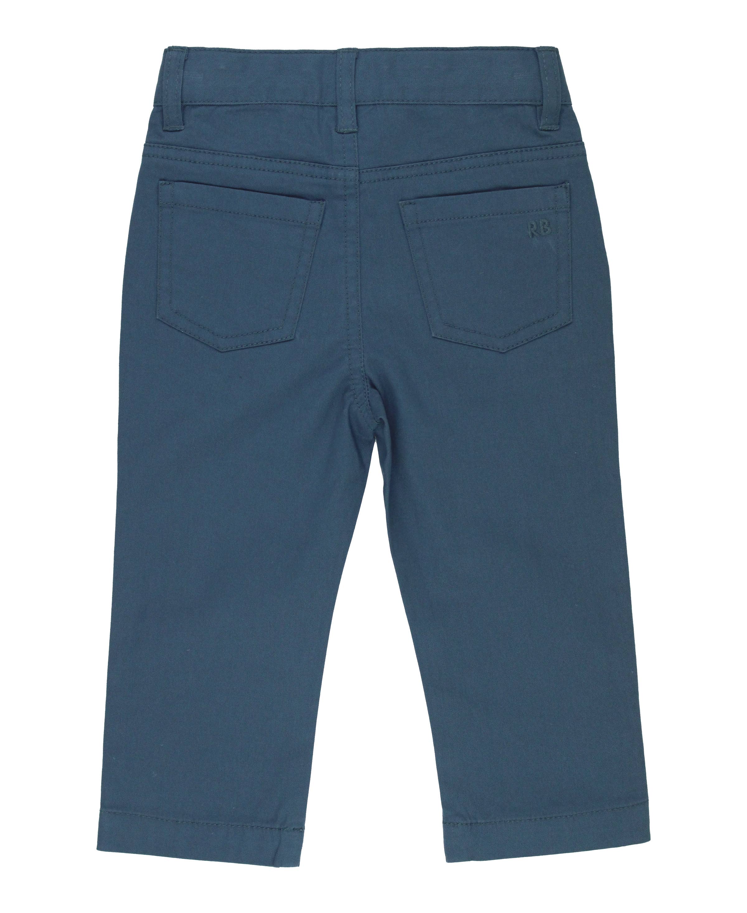 Blu Pantaloni Chino Elasticizzati Vintage Indigo per Ragazzi in vendita all'ingrosso su Faire2