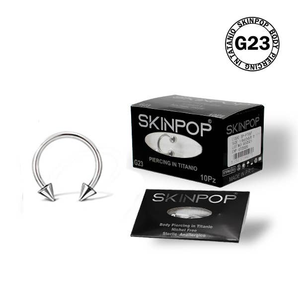 SKINPOP - Wholesale Single Earring - STERILE CIRCULAR BARBELL PIERCING FOR FIRST APPLICATION4