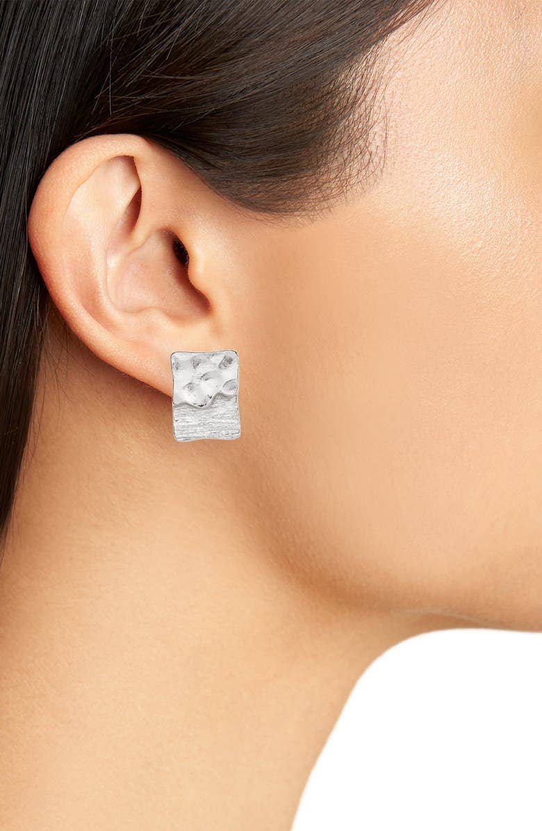 KARINE SULTAN - Wholesale Stud/Post Earrings - Textured Elongated Stud3