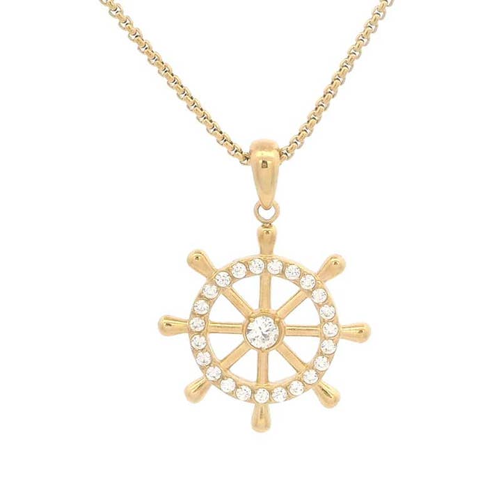 Skibsrat Halskæde i Guld for engroshandel hos Last True Angel