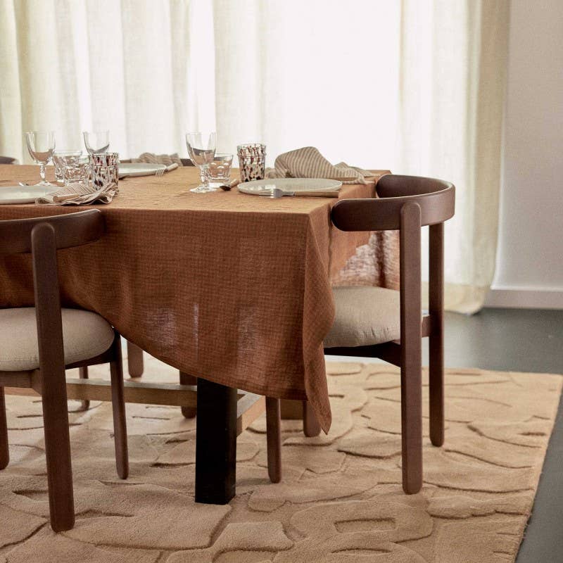 Gabrielle Paris - Wholesale Tablecloth - Washed linen Vichy tablecloth4