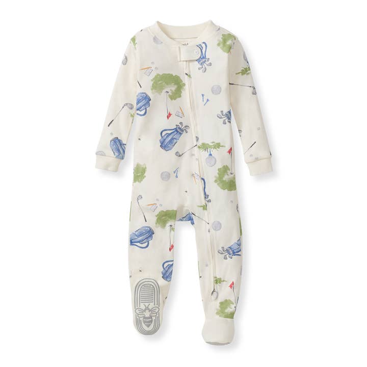 Little Golfer Organic Cotton Sleeper for wholesale by Burt's Bees Baby
