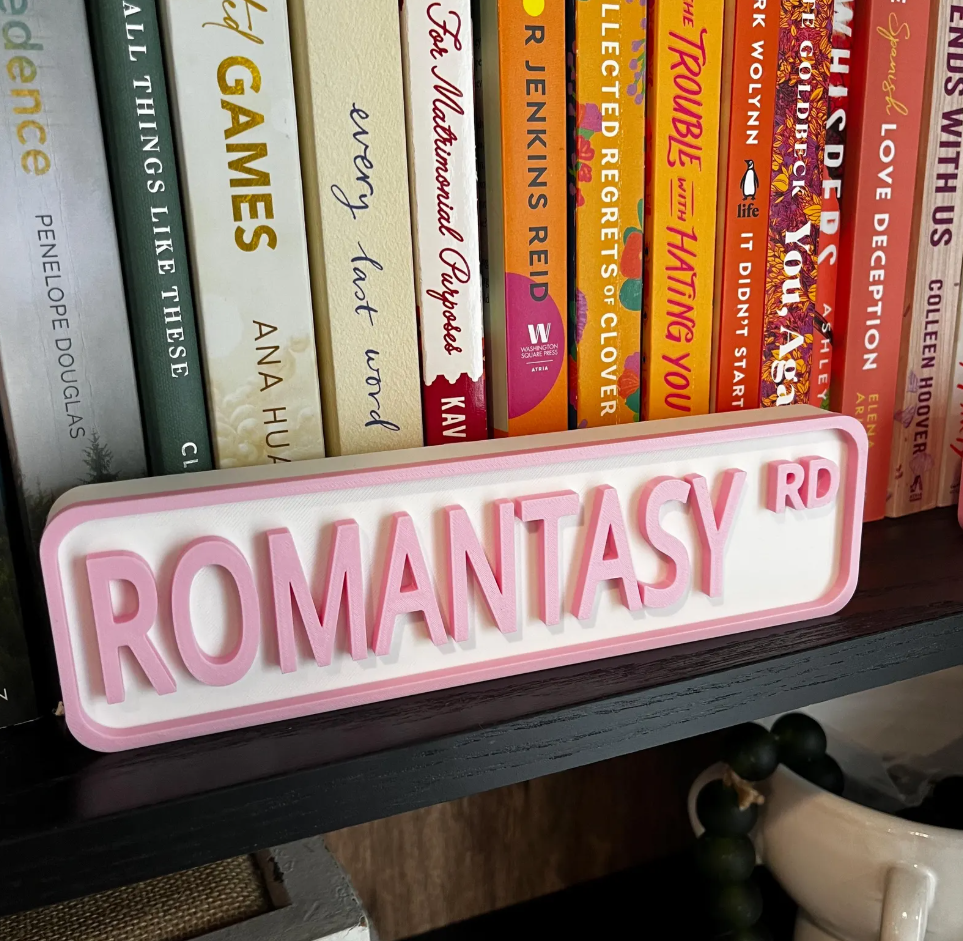 The Printed Maniac - Wholesale Bord/bordje - Aanpasbaar Boekenplank Straatbord: Kies Kleuren & Formaat5