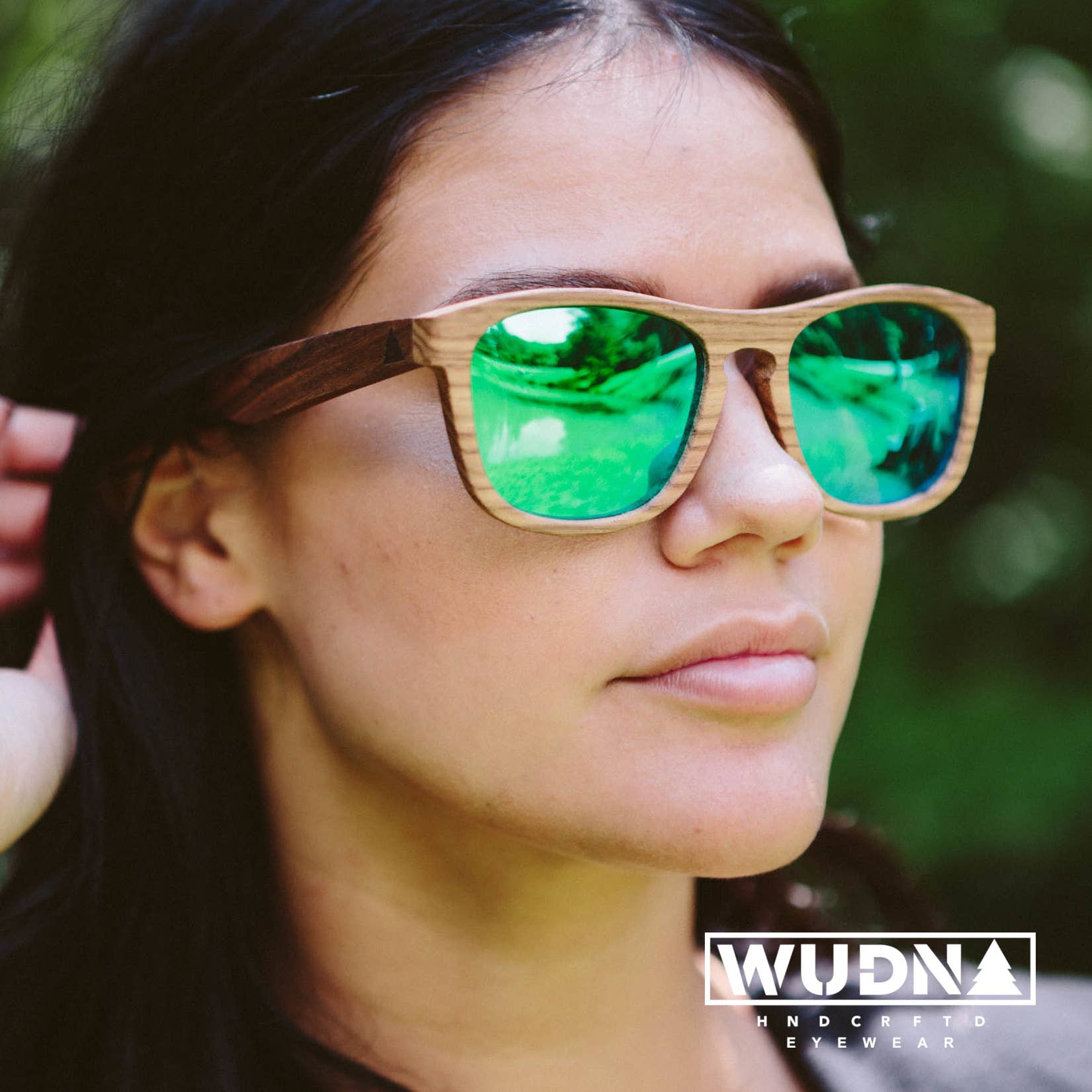 WUDN Handcrafted - Wholesale Sunglasses - Unisex - Real Zebra All Wood Jacks Sunglasses by WUDN11