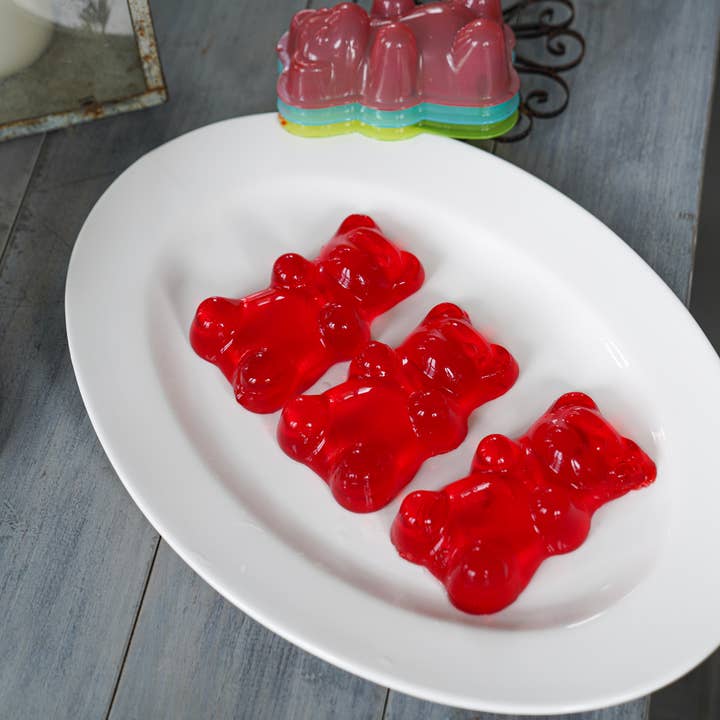 Fox Run Brands - Wholesale Chocolate/Candy Mold - Pund'it Giant Gummy Bear Mold, Set of 4 Big Gummy Bear Maker