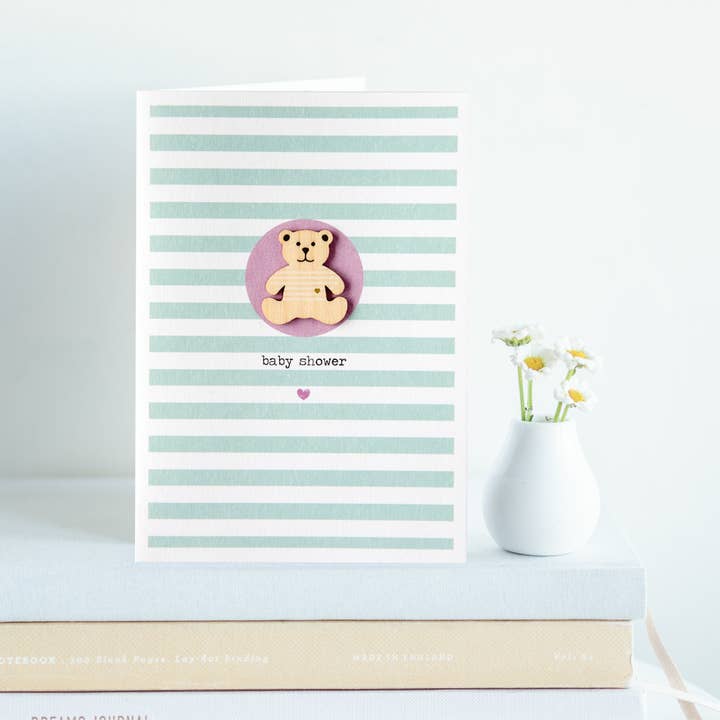 Carte Baby Shower pour la vente par Daisycat