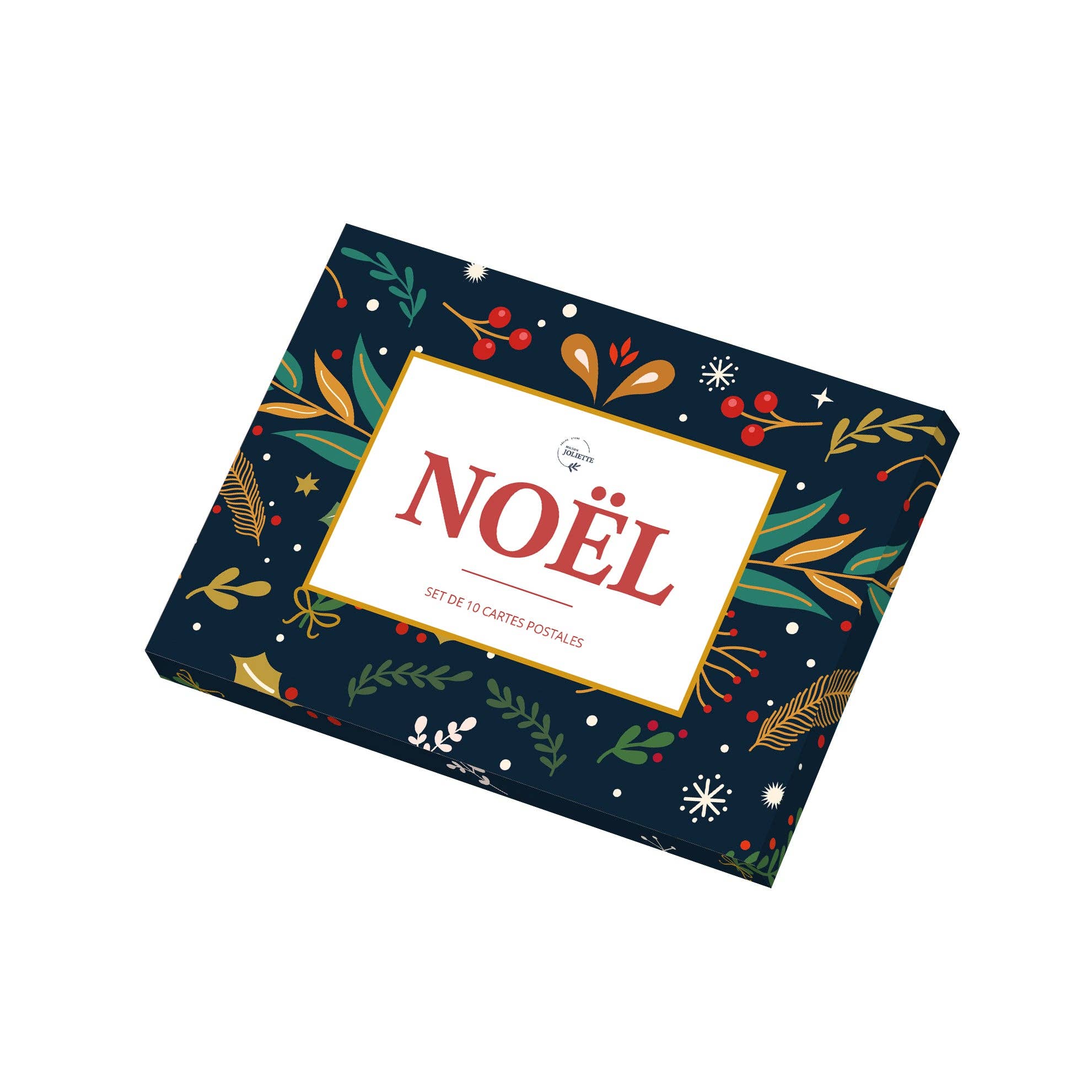 Maison Joliette - Vendita all'ingrosso Set di cartoline - Astuccio di 10 cartoline A6 - NATALE