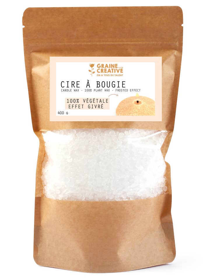 Groene was met 'bevroren' effect 400 g voor wholesale door Graine Créative