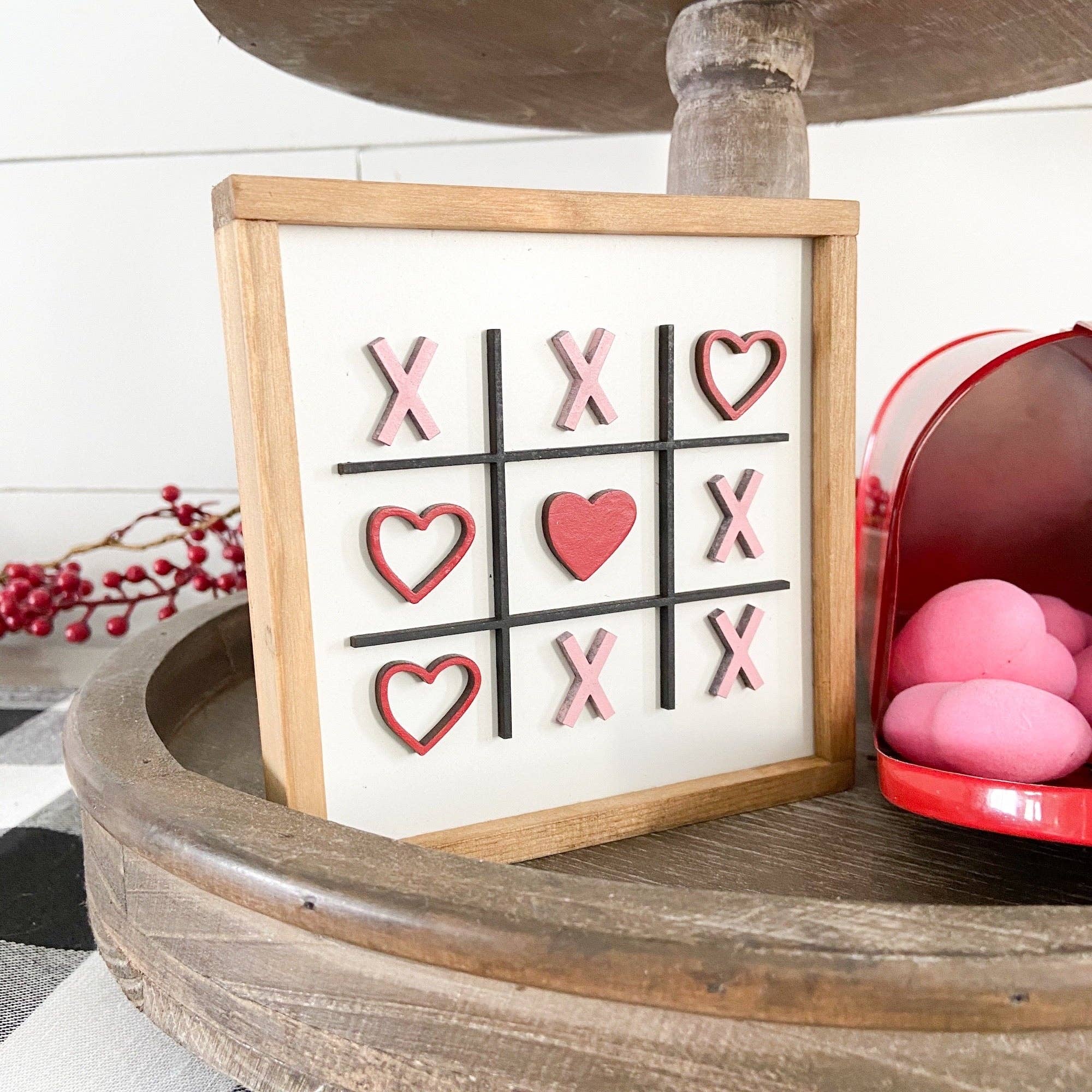 Nail and Hook Laser Cut Home Decor - Wholesale Sign - Valentine's Mini Signs | Tier Tray Decor5