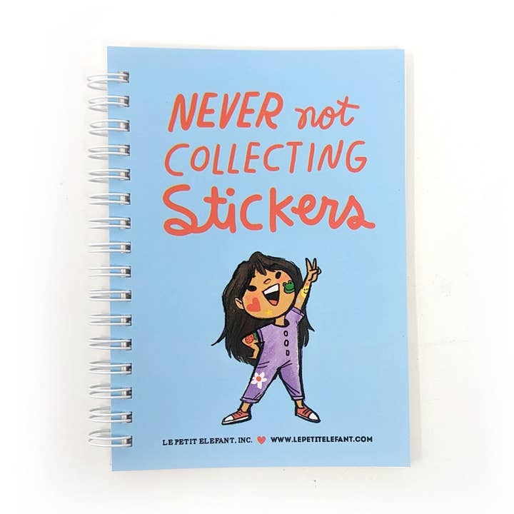 Le Petit Elefant - Wholesale Sticker - Never Not Collecting Stickers Reusable Sticker Book0