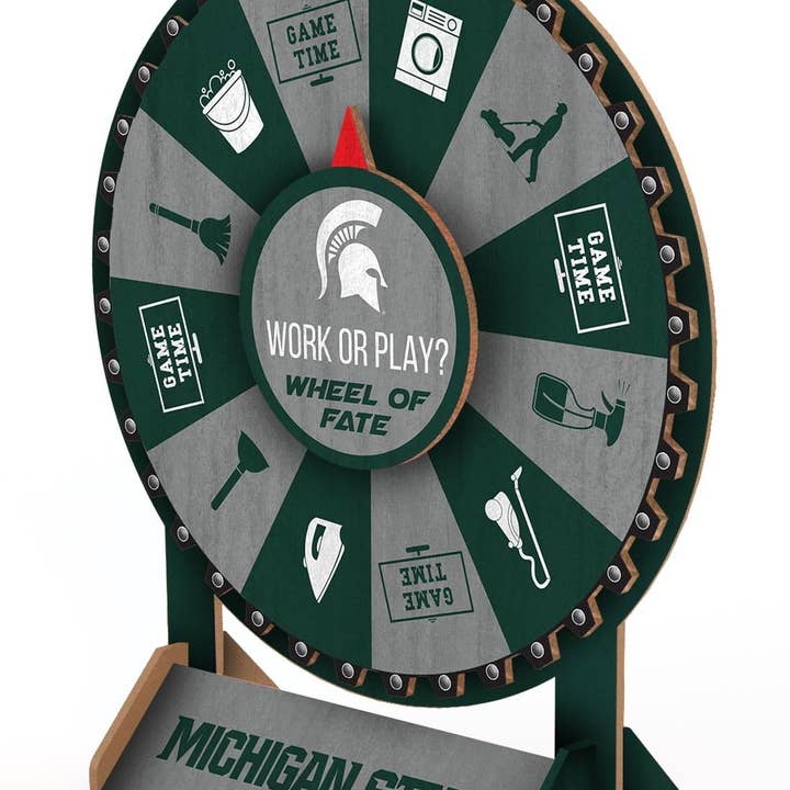 Michigan State Wheel of Fate for wholesale by Fan Creations