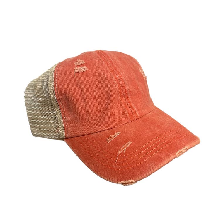 Designed To Flaunt - Wholesale Ponytail Cap - Women's - Kansas City VS Everybody Women's Criss Cross Hat