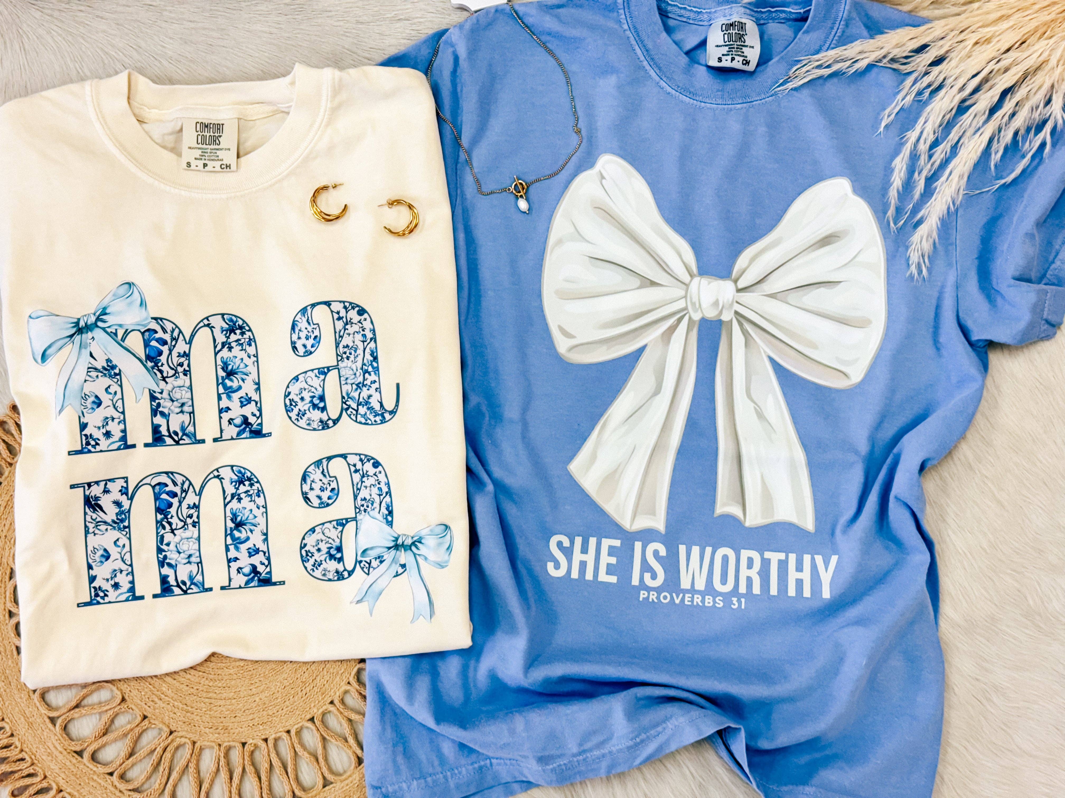 Hart and Hollow - Wholesale T-Shirt (Graphic) - Women's - She is Worthy Tee1