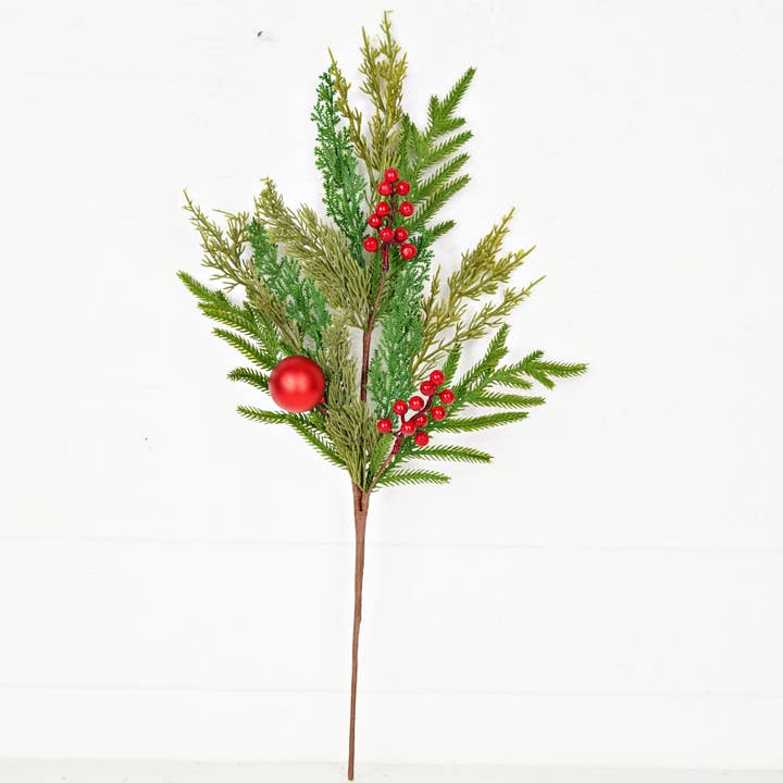 510775- 26in Branch-Welcome Holiday Soft Touch Pines for wholesale by Holiday Depot Inc.