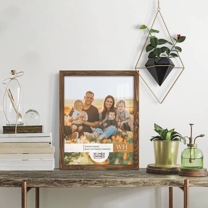 Wexford Home - Wholesale Picture Frame - Photo Frame, Real Wood with Wood Grain, Walnut27