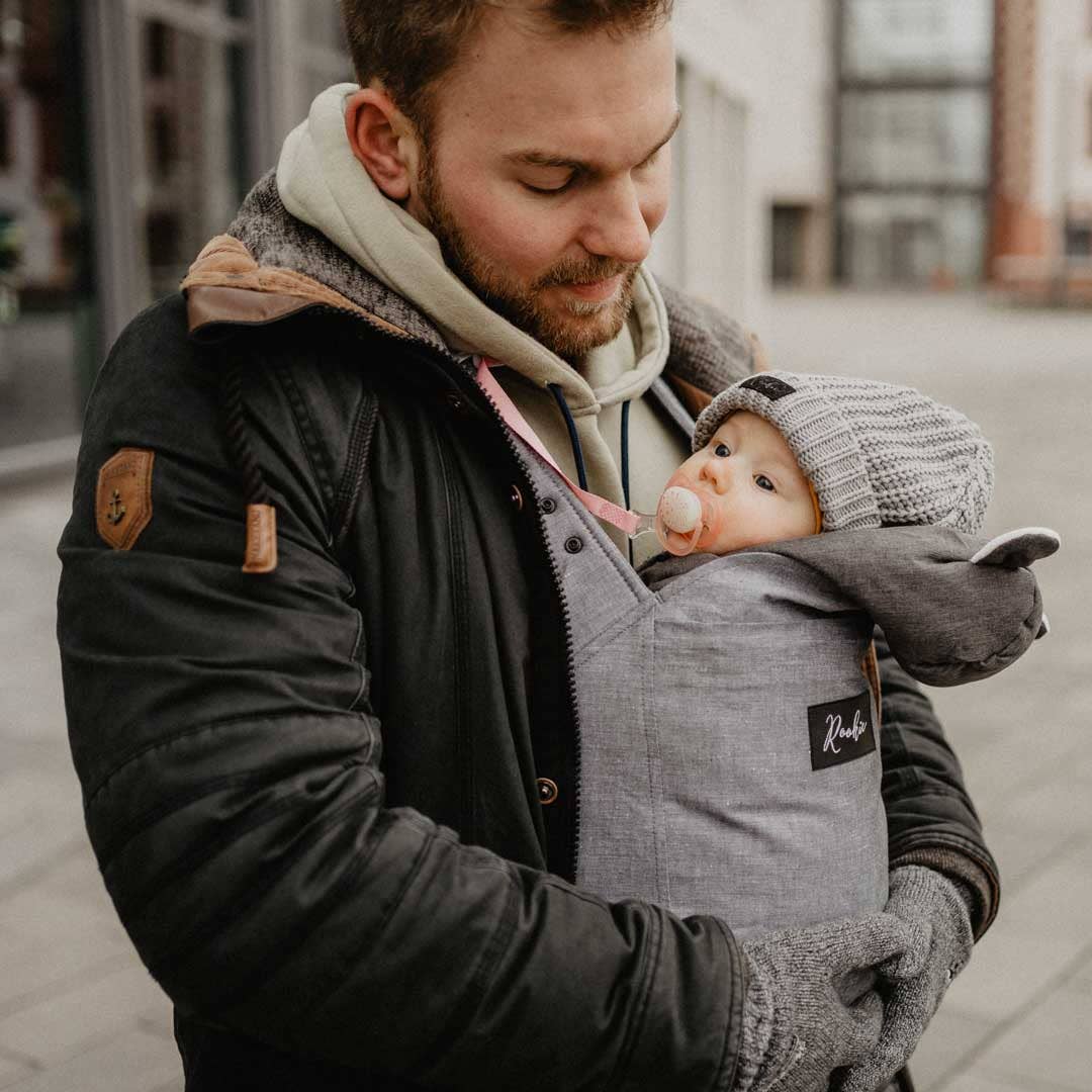 ROOKIE - Wholesale Draagzak - ROOKIE Premium Babytrage - Donkergrijs5