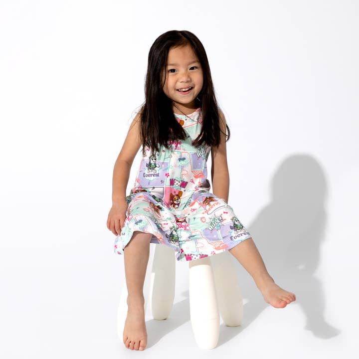 Bellabu Bear - Wholesale Dress - Kids - PAW Patrol Girl Pups Bamboo Girls' Sleeveless Dress5