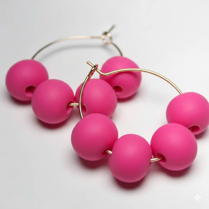 Perle &Co Boutique - Wholesale Hoop Earrings - Jawbreaker Hoops5