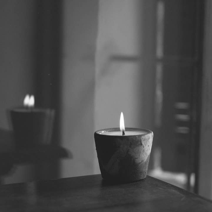 SUMMER SOLACE- Regenerative Tallow Beauty - Wholesale Jar/Filled Candle - Souchong Debut – Earthen Clay Smoke-Brushed Terracotta, 4 oz5