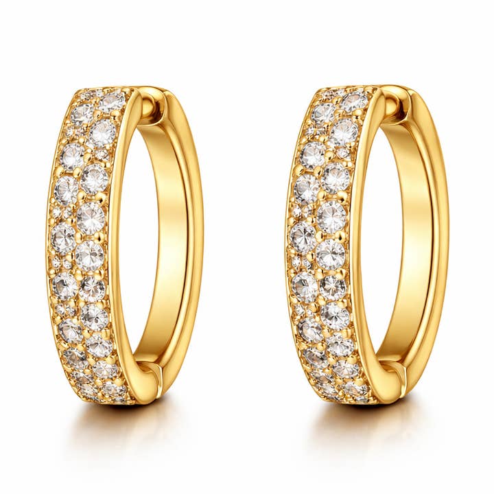 HU-7004 for wholesale by 14k18k Gold Earrings Inc.