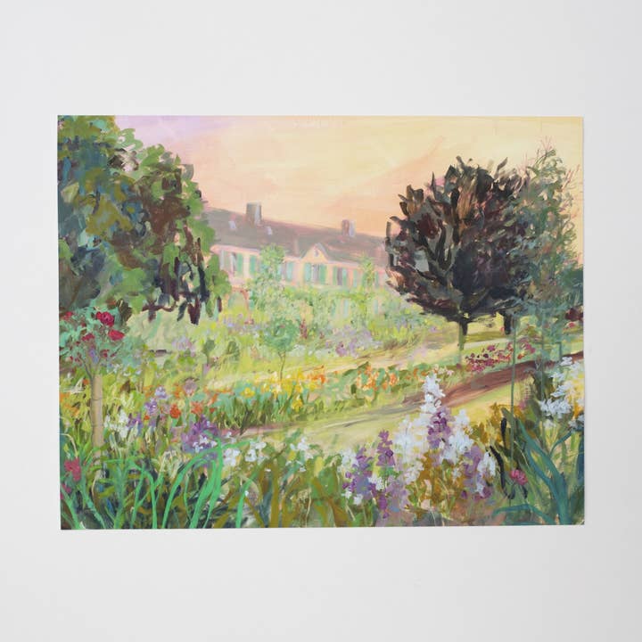 Sarah Jane Tart Art Studio - Wholesale Art Print - Monet's Garden Limited Edition Print