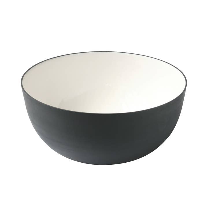 Be Home US - Wholesale Decorative Plate/Dish/Bowl - Easton Large Bowl, Graphite