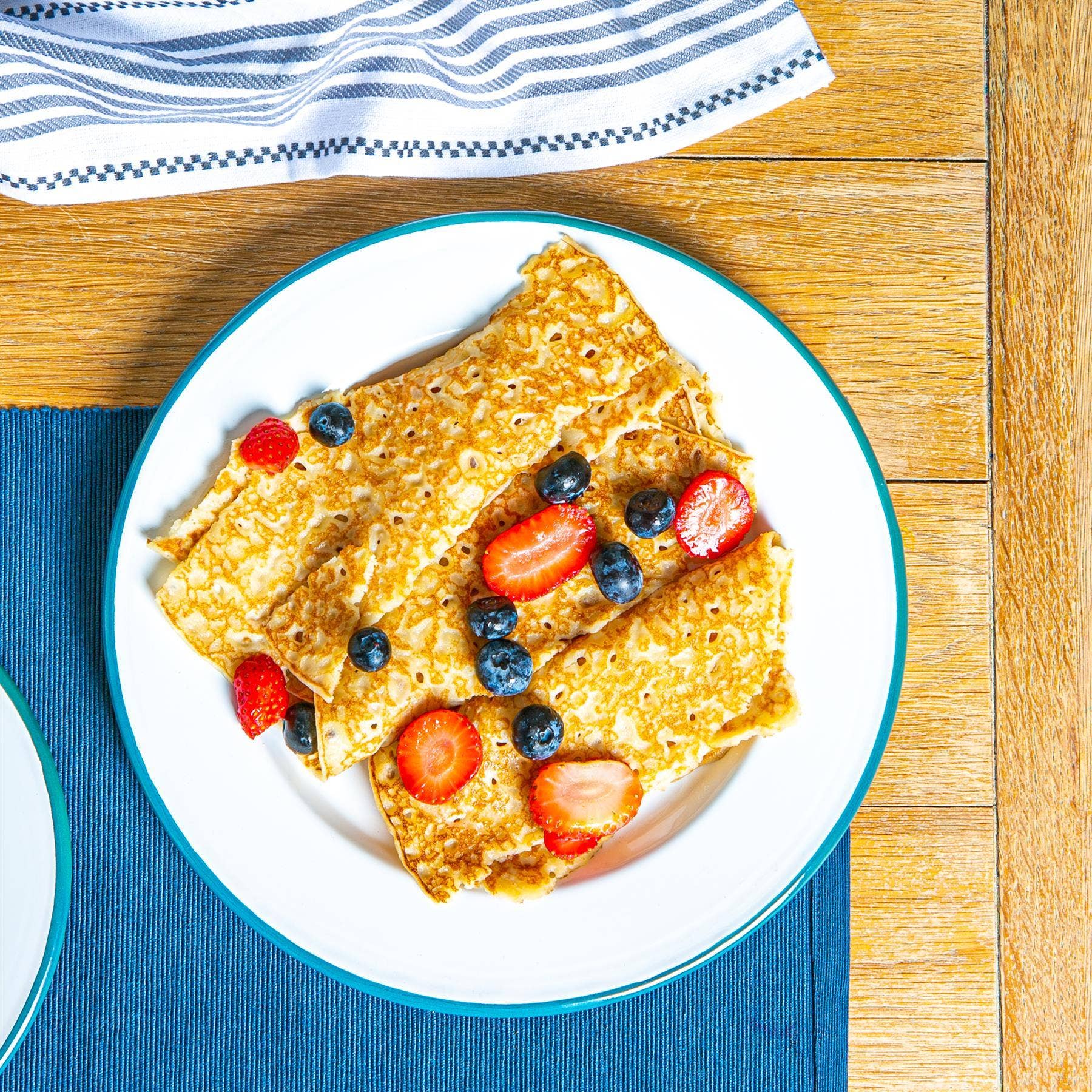 Rinkit Ltd - Wholesale Dinner Plate - Argon Tableware White Enamel Dinner Plate - 25.5cm - Green1