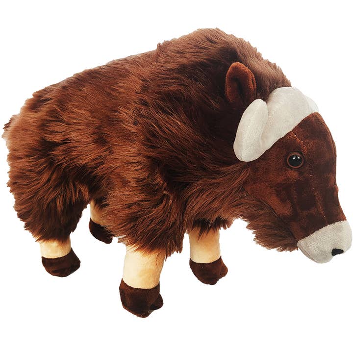 Texas Toy Distribution – wholesale Stuffed/plush toy – Kids & baby – Musk Ox Plush 12" Stuffed Animal