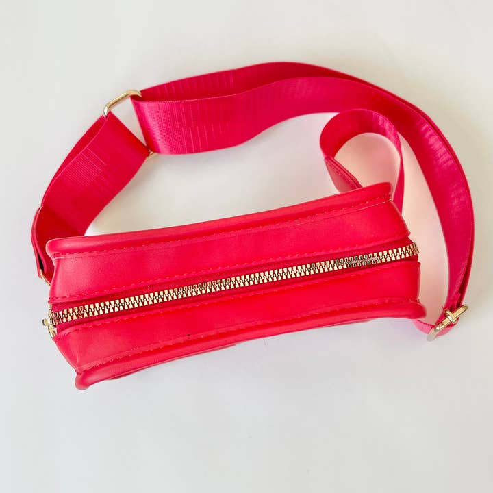 MODish Design Co - Wholesale Crossbody Bag - Women's - KC Red Stadium Bag2