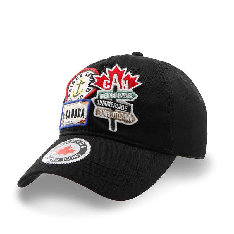 Northern Icons Canada - Wholesale Baseball Cap - Unisex - Prince Edward Island Multi-patch Cap16