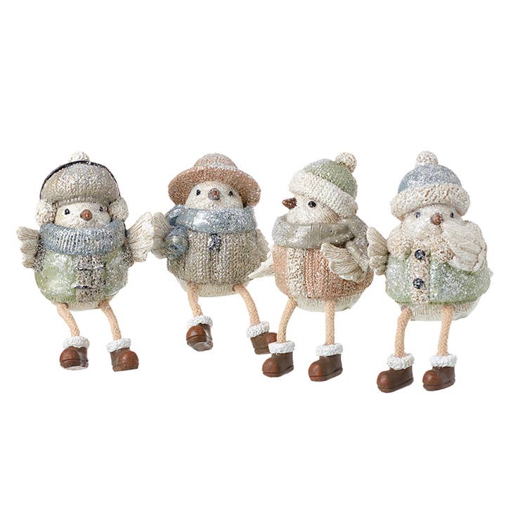 SITTING BIRDS IN HATS MIX for wholesale by Heaven Sends