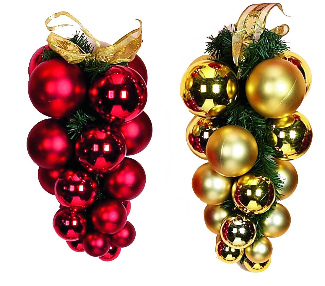 WORTH IMPORTS - Wholesale Ornament - 12" Shatterproof Plastic Teardrop