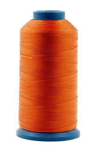 Mandala Crafts - Wholesale Thread - Mandala Crafts Bonded Nylon Thread for Sewing Leather, Upholstery, Jeans and Weaving Hair; Heavy-Duty; 1500 Yards Size 69 T7022