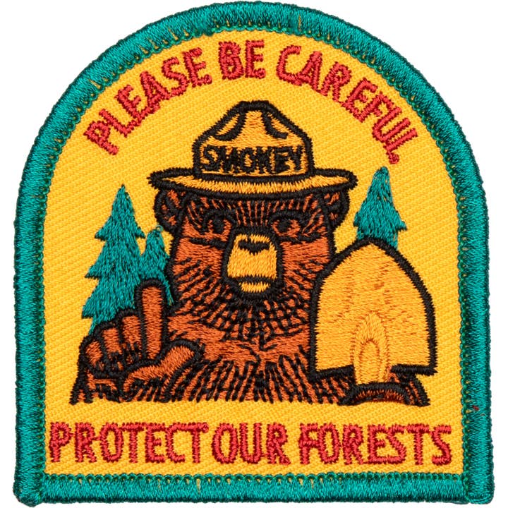 Protect Our Forests Embroidered Patch for wholesale by The Landmark Project