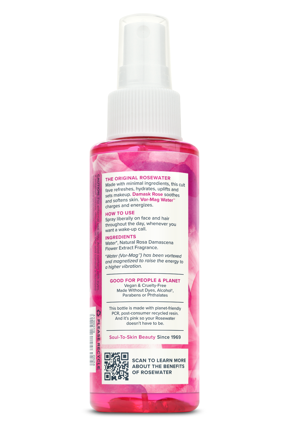 Heritage Store - Wholesale Face & Body Mist/Water - Rosewater 2oz/4oz/8oz13