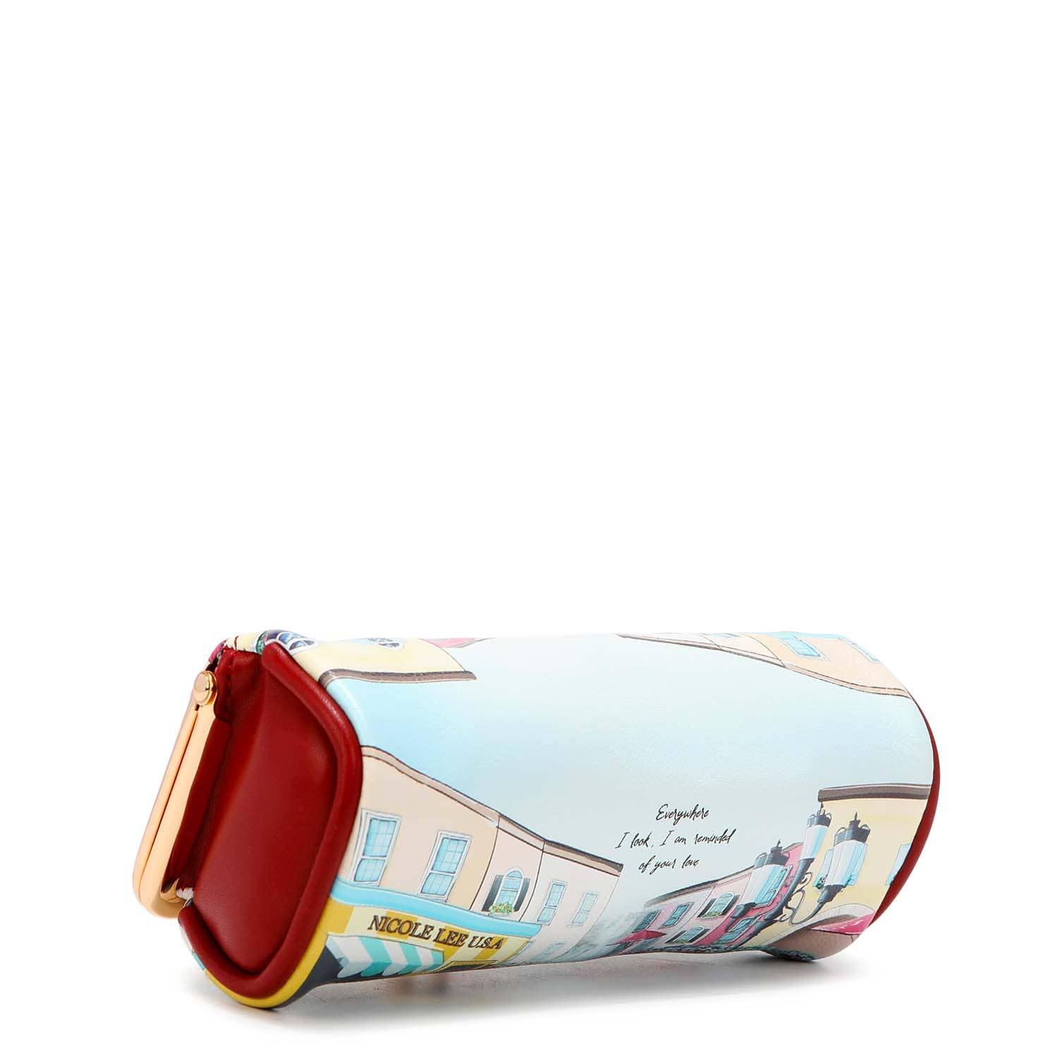 Nicole Lee USA - Wholesale Makeup/Cosmetic Bag - KISS LOCK MAKEUP CASE13