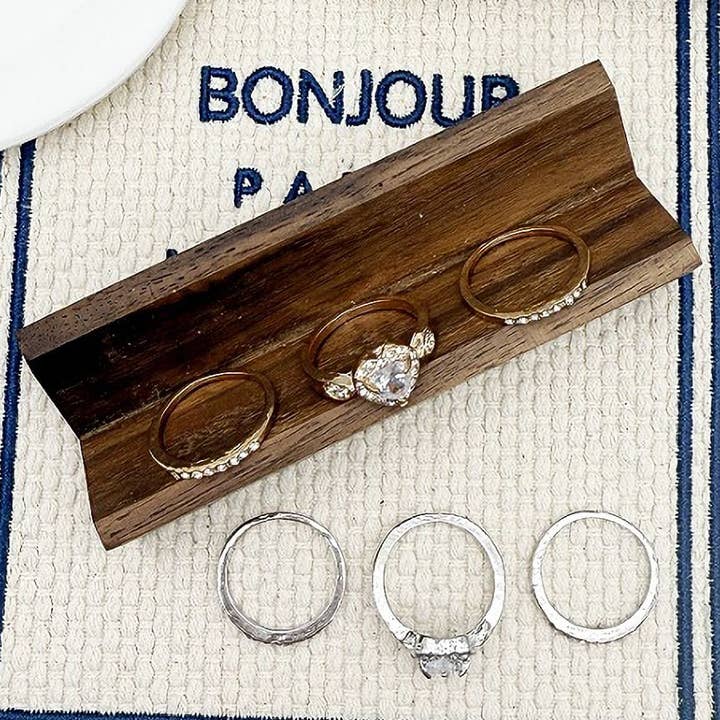 Diacly - Wholesale Cocktail/statement ring - 12pk Stackable Rhinestone Bling Bridal Ring