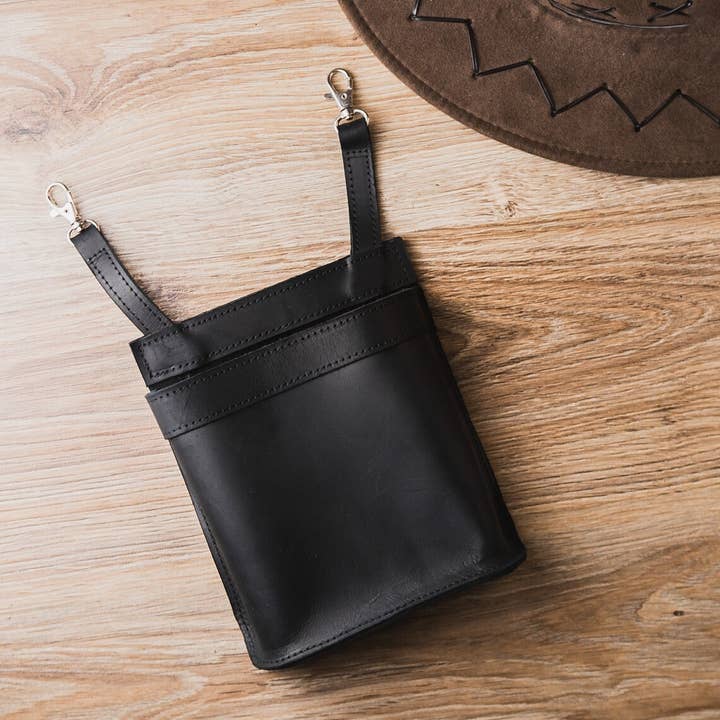 Pikore – Estojo – Homem por atacado – Bolsa de couro para petiscos de cavalo4