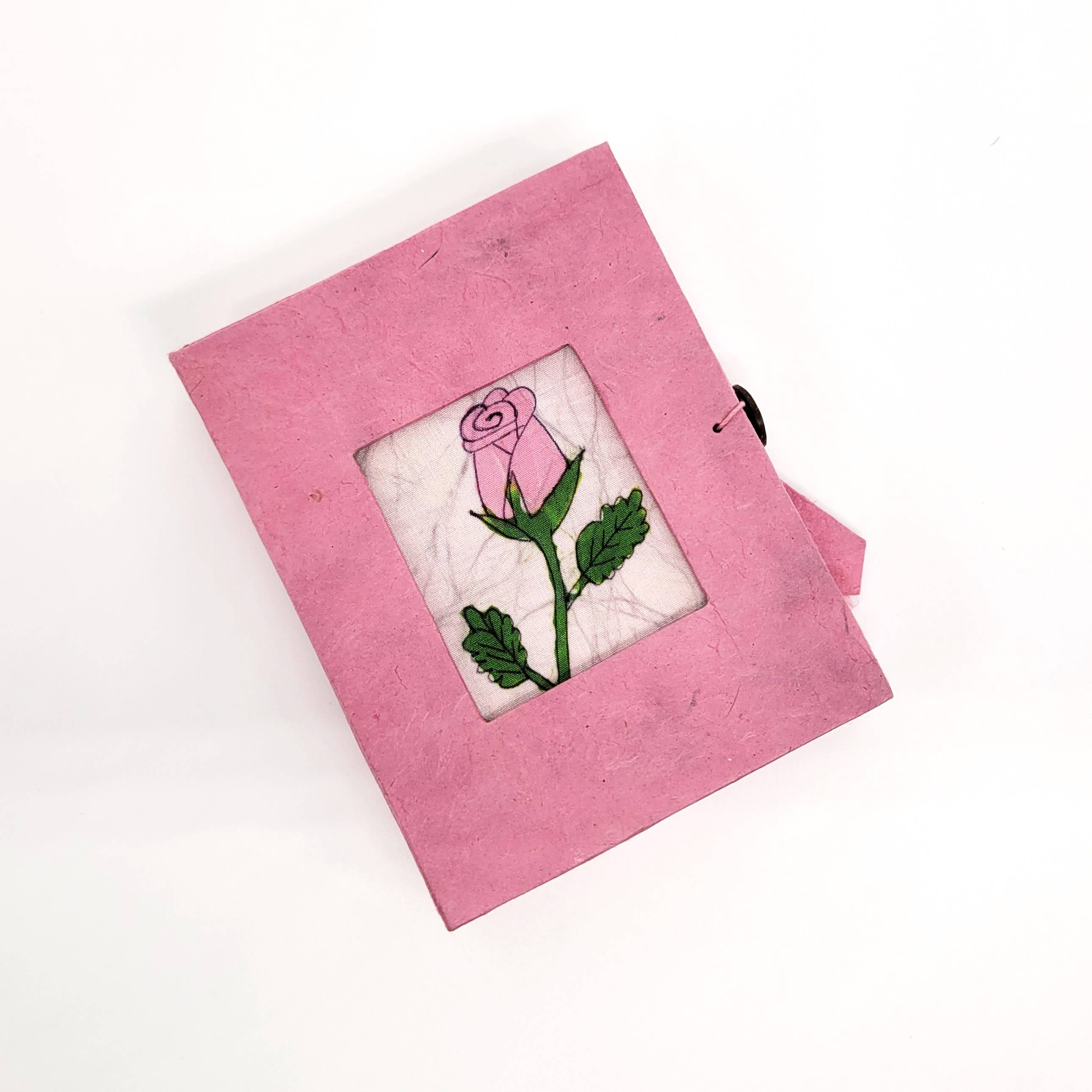 Eclectic Woodchuck - Venta al por mayor Cajas decorativas - Mini caja de papel maché Rose Bud Batik