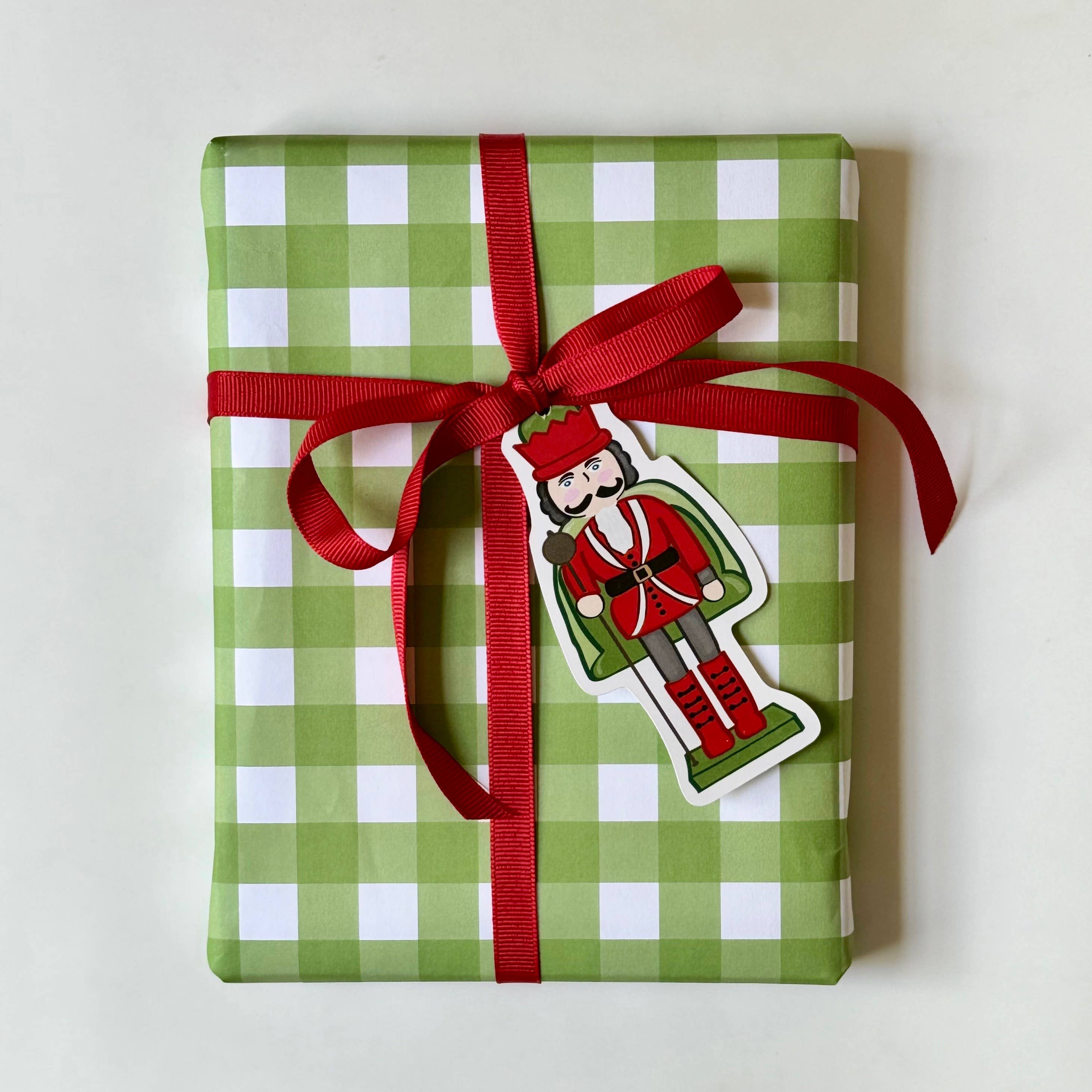 Georgetown Paperie - Wholesale Flat Wrap - Gingham - Gift Wrap1