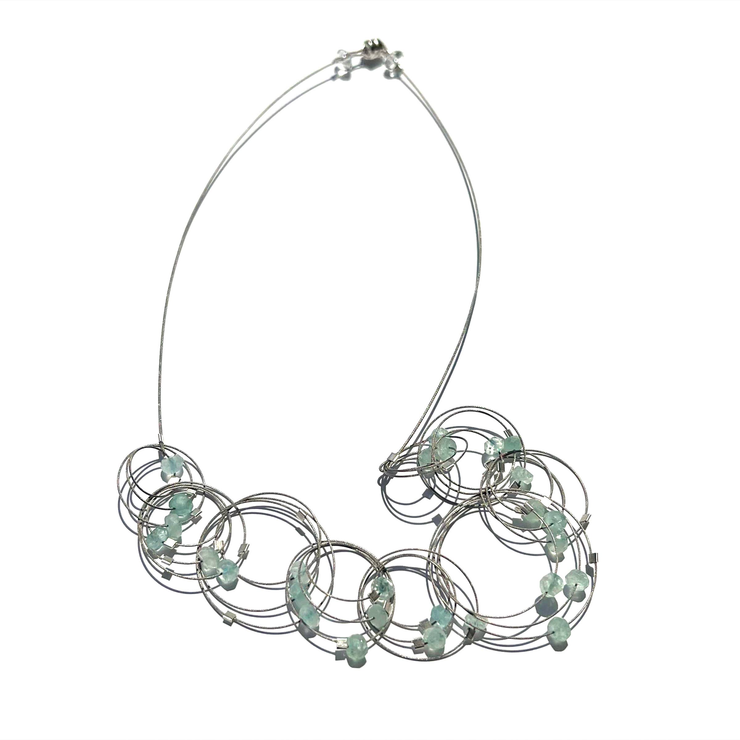 Meghan Patrice Riley – Colar de elos e correntes por atacado – Colar Vertigo22