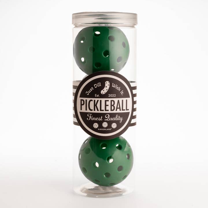 Pickleballs in a Jar for wholesale by Kikkerland Design Inc
