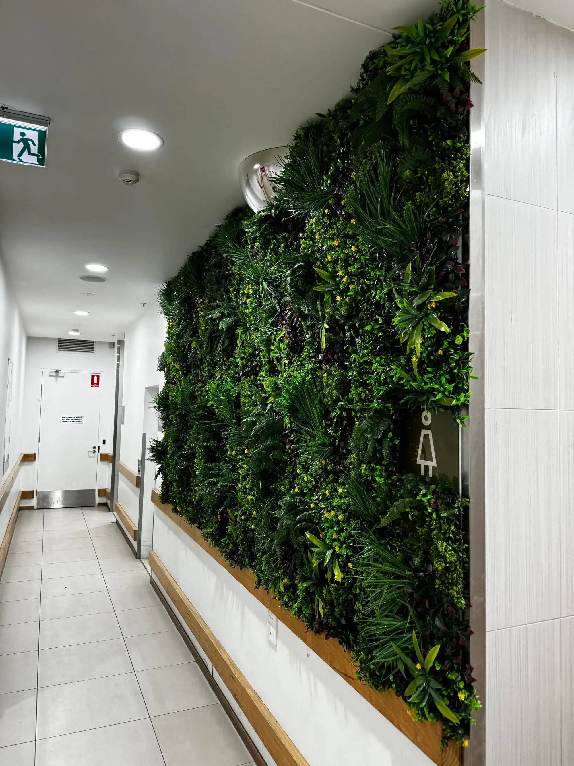 Designer Plants - Wholesale Artificial Plant - Luxury Country Fern Artificial Vertical Garden 40" x 40" 11SQ FT Commercial Grade UV Resistant24