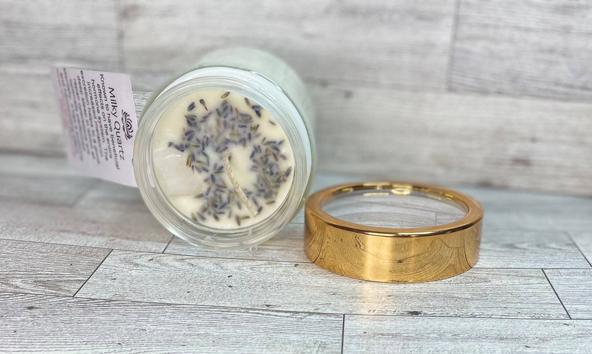 Lit Life Creations – wholesale Jar/filled candle – Sleep All Natural- Meditation Candle ( 100% Soy)1