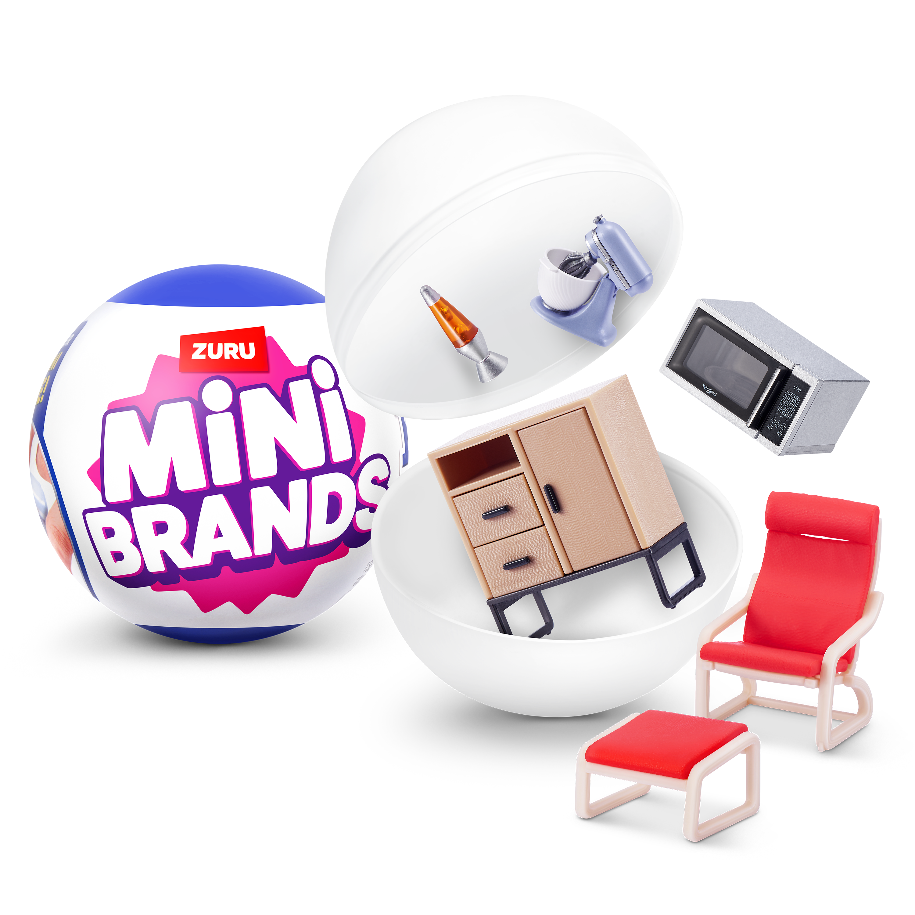 The Zoofy Group , LLC - Wholesale Toy Set - Kids - ZURU- MINI BRANDS -HOME1- 24 PER CASE2